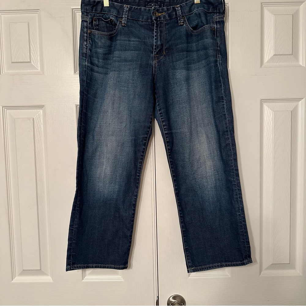 Lucky Brand Sweet Jean Crop, Size 14/32.